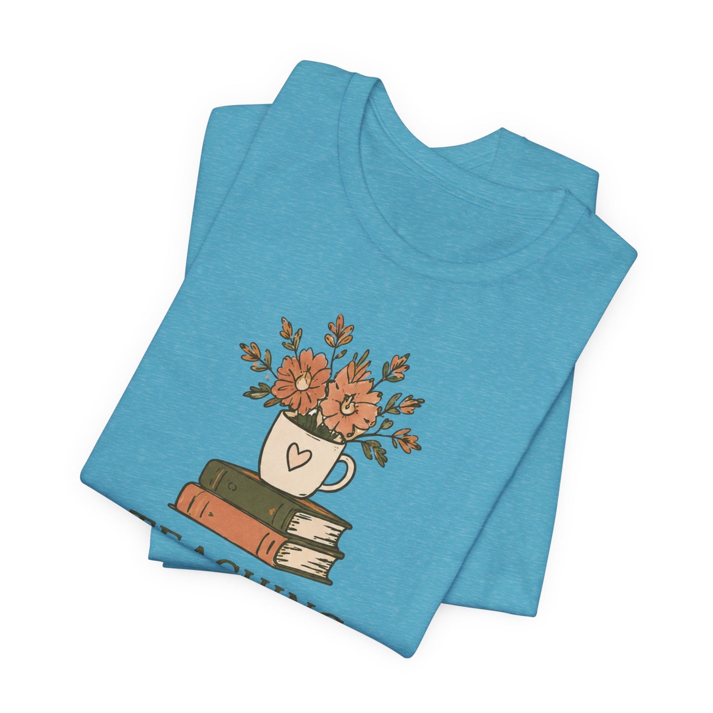 Teaching With Purpose Tee — Floral Teacher Appreciation T‑Shirt