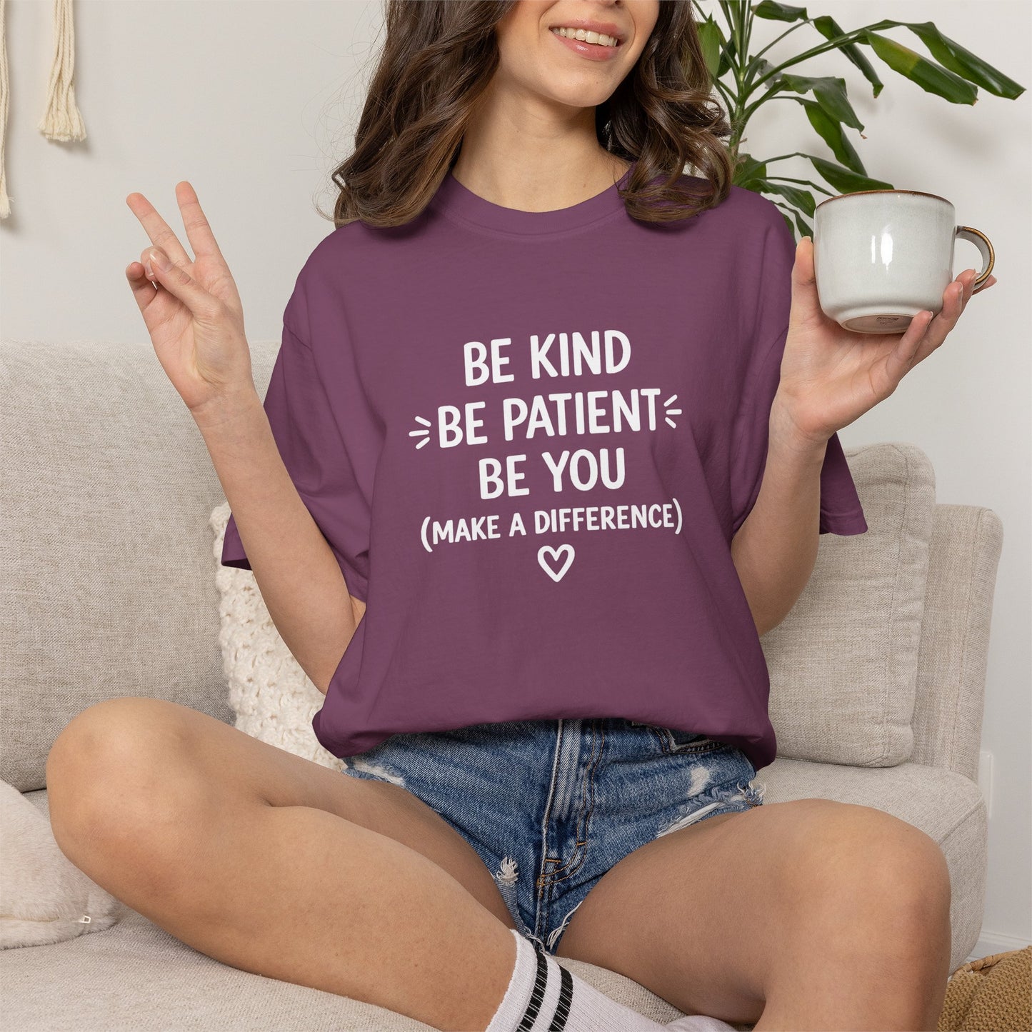 Be Kind Be Patient Be You Shirt, Teacher Appreciation Gift, Homeschool Mom Tee, Comfort Colors 1717, Kindergarten Teacher Shirt