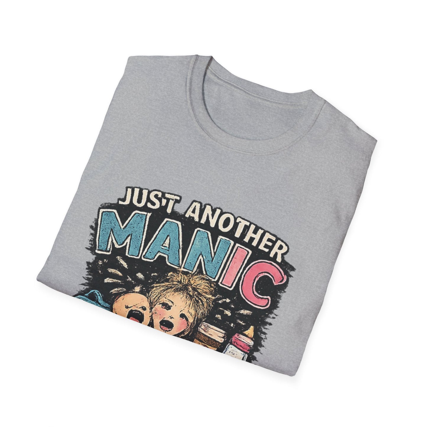 Just Another Manic Mom-Day T-Shirt — Funny Mom Life Graphic Tee