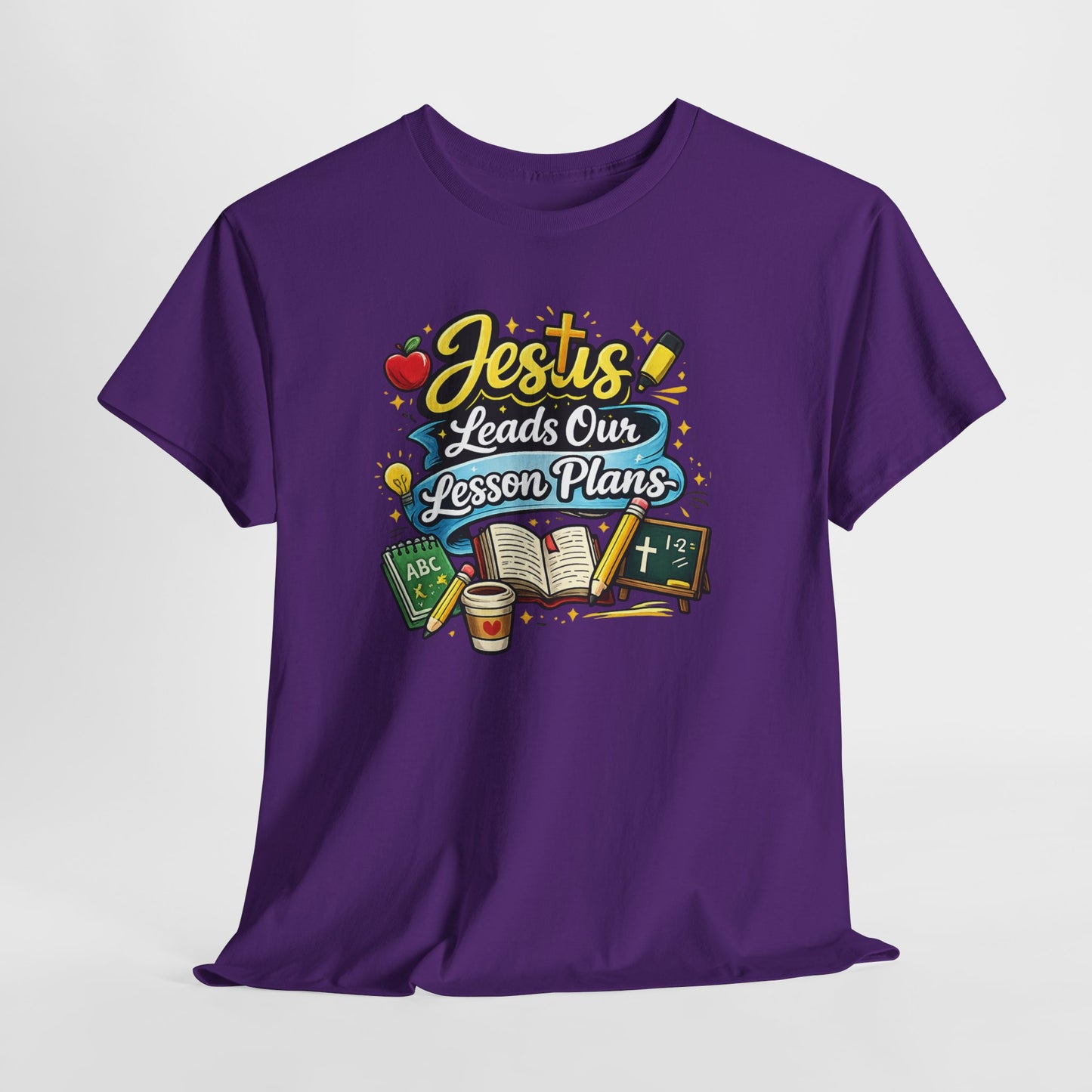 Jesus Leads Our Lesson Plans Homeschool Tee