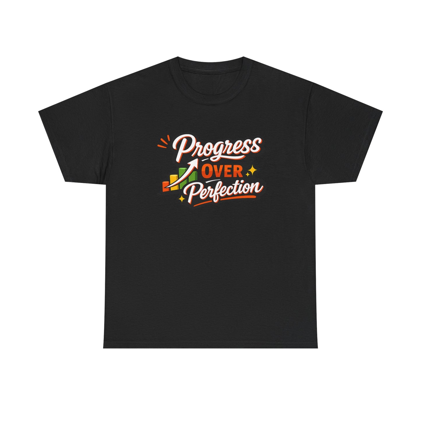Progress Over Perfection Tee — "Progress Over Progression" Motivational T-Shirt
