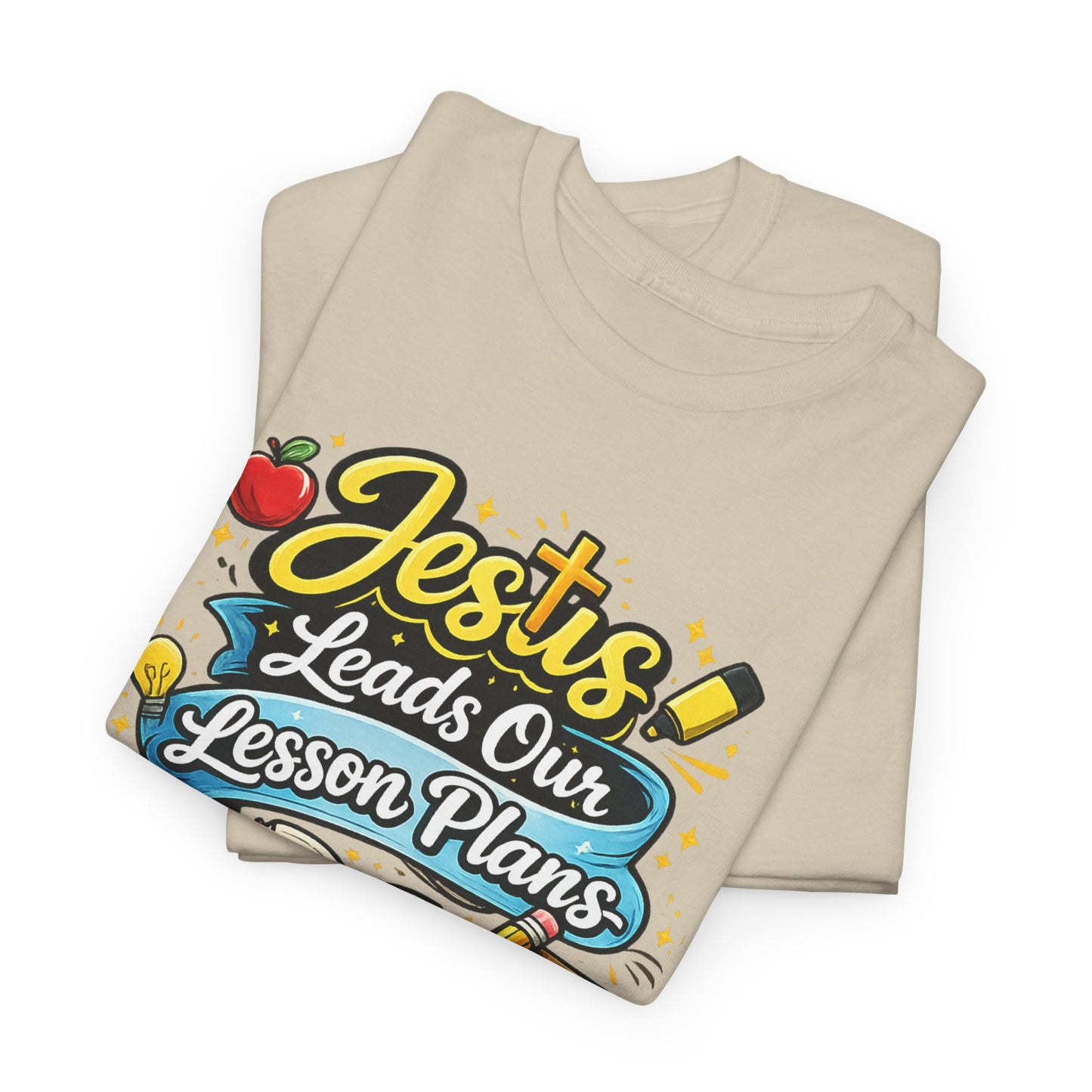 Jesus Leads Our Lesson Plans Homeschool Tee
