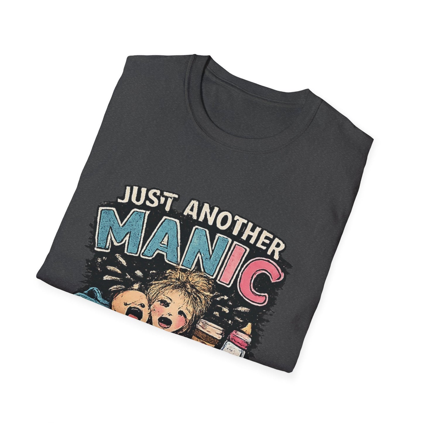 Just Another Manic Mom-Day T-Shirt — Funny Mom Life Graphic Tee