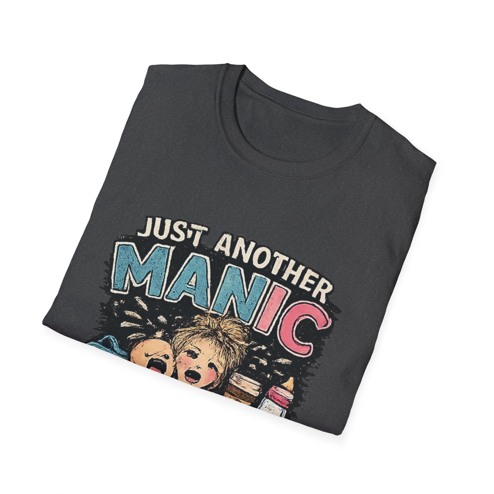 Just Another Manic Mom-Day T-Shirt — Funny Mom Life Graphic Tee