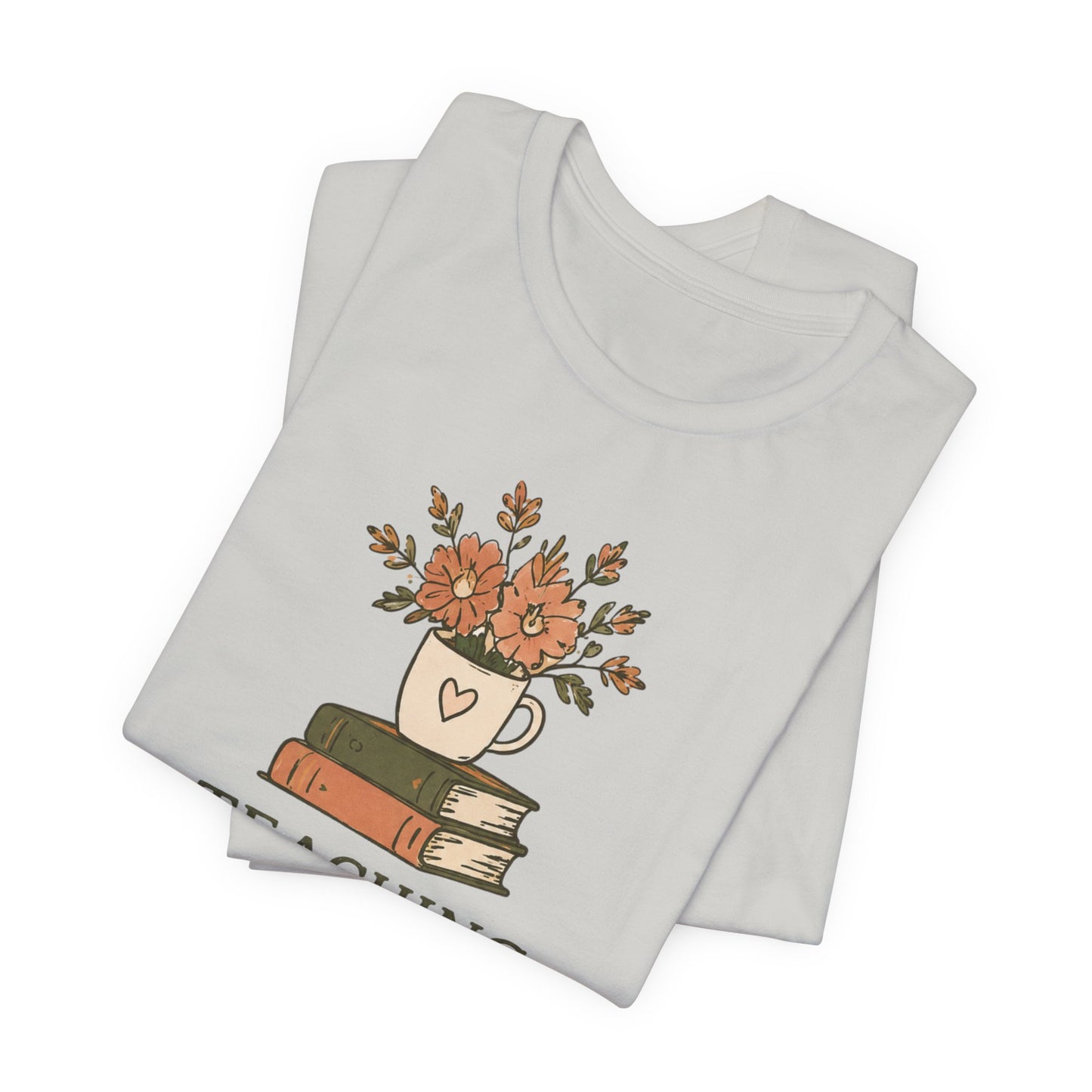 Teaching With Purpose Tee — Floral Teacher Appreciation T‑Shirt