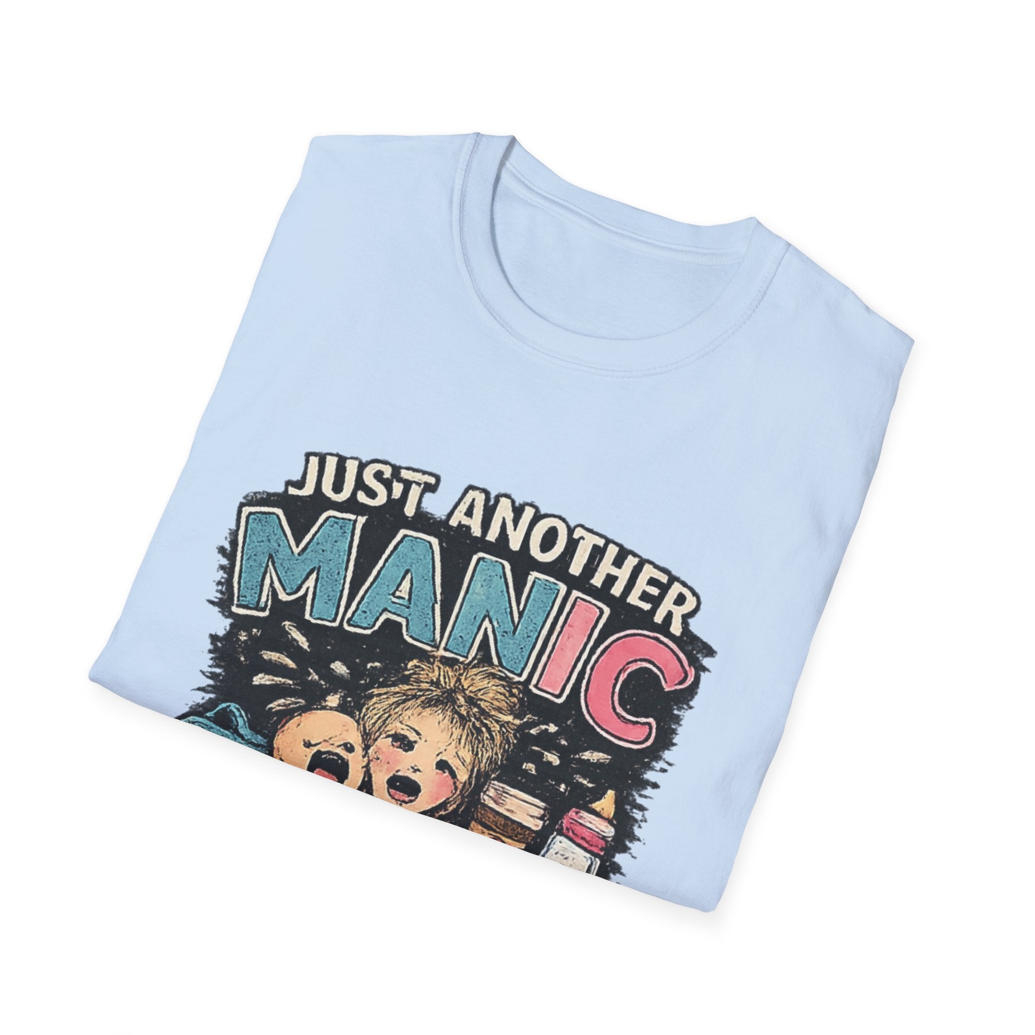Just Another Manic Mom-Day T-Shirt — Funny Mom Life Graphic Tee
