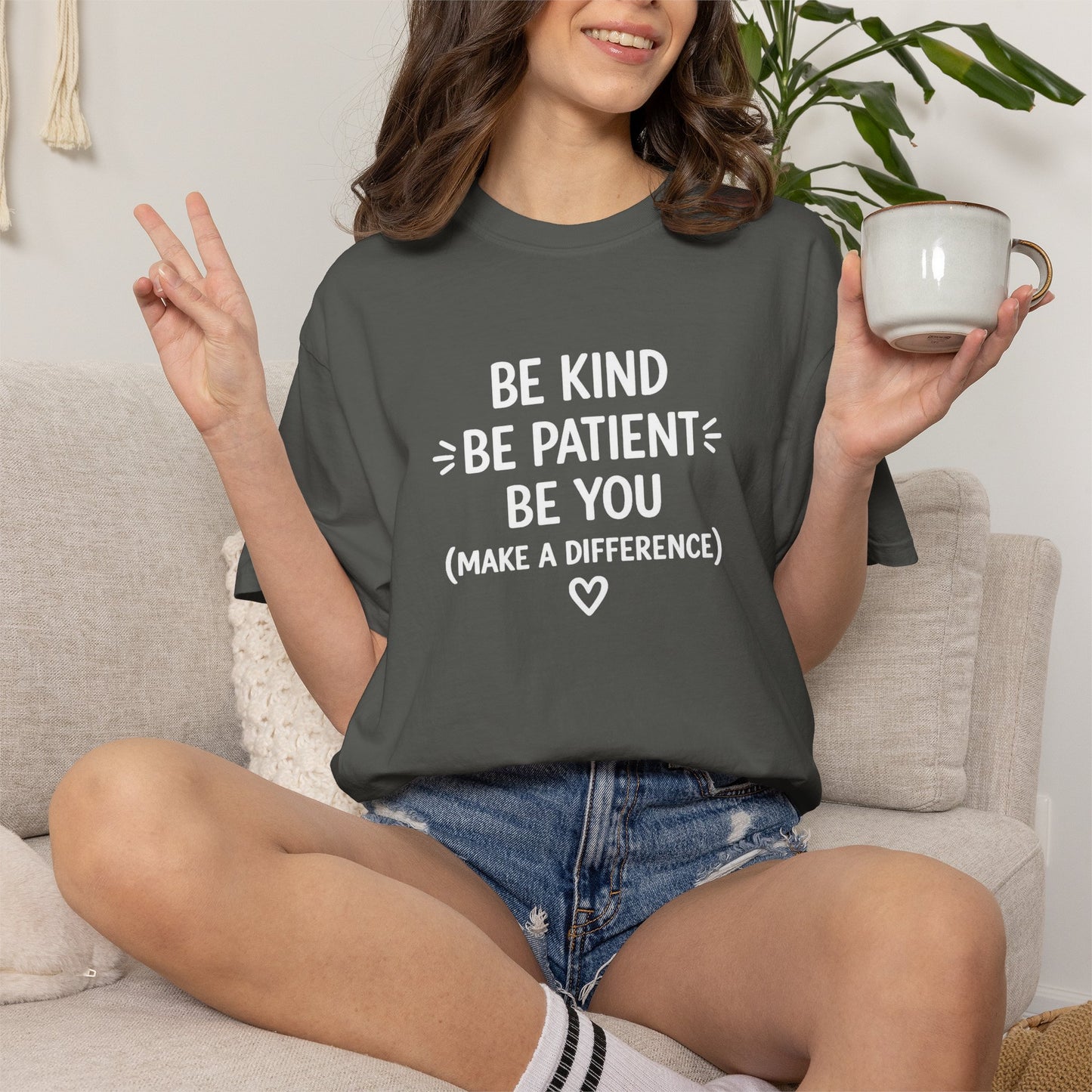 Be Kind Be Patient Be You Shirt, Teacher Appreciation Gift, Homeschool Mom Tee, Comfort Colors 1717, Kindergarten Teacher Shirt