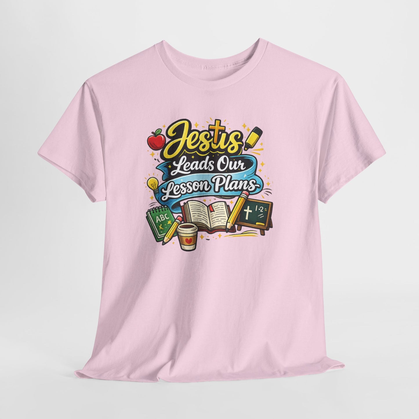 Jesus Leads Our Lesson Plans Homeschool Tee