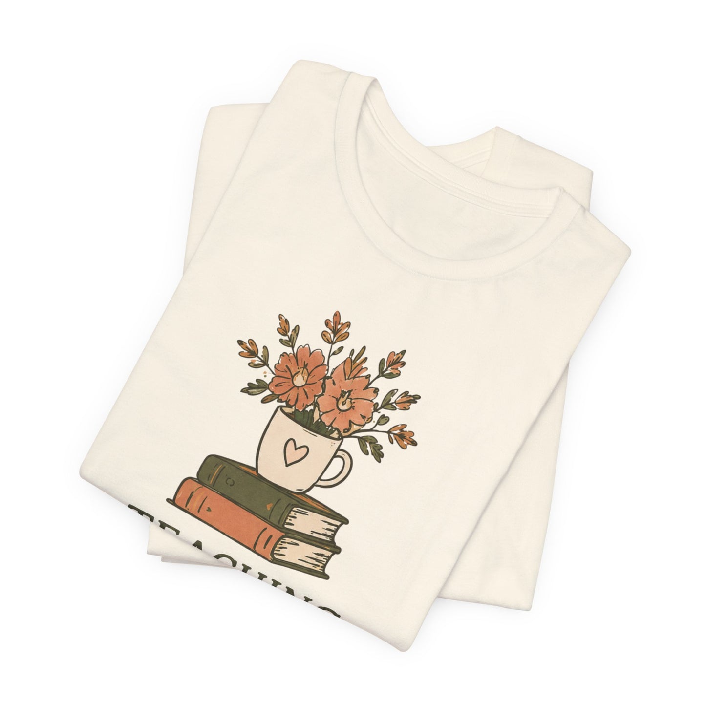 Teaching With Purpose Tee — Floral Teacher Appreciation T‑Shirt