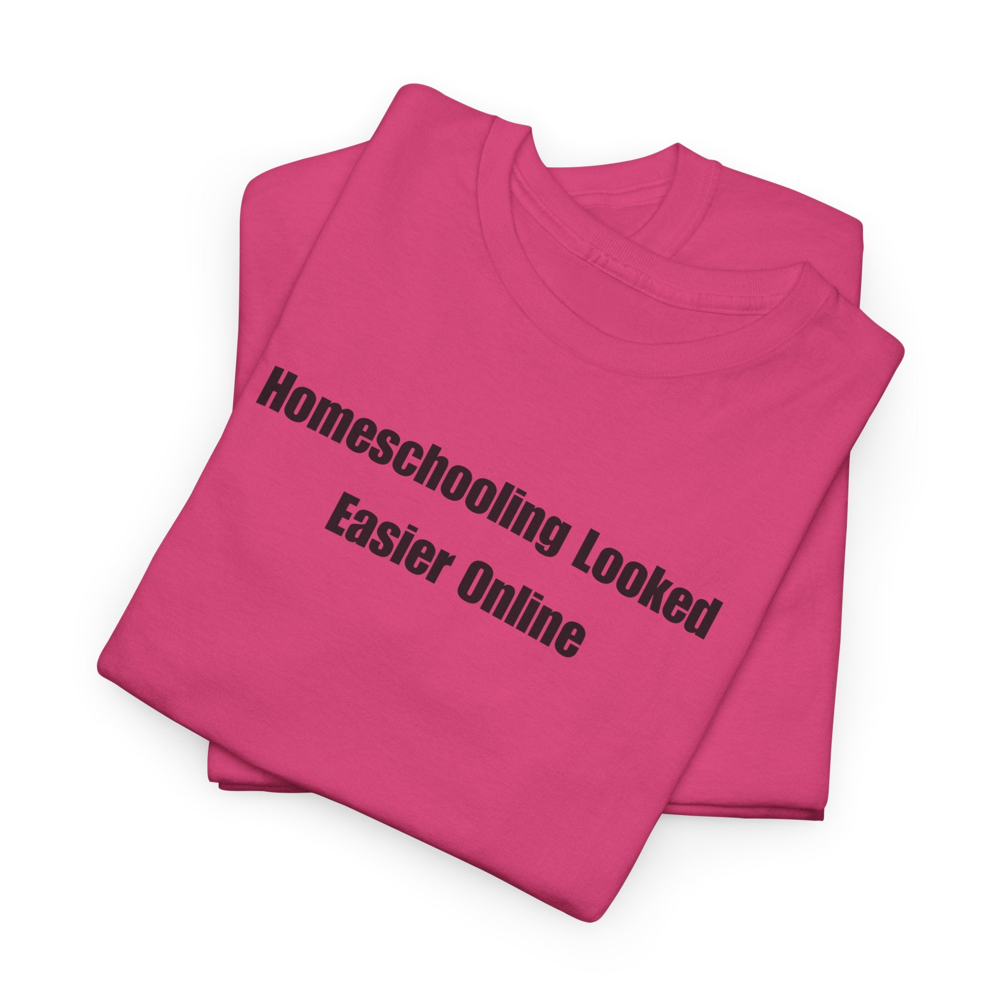 Homeschooling Looked Easier Online T-Shirt | Funny Homeschool Mom Tee