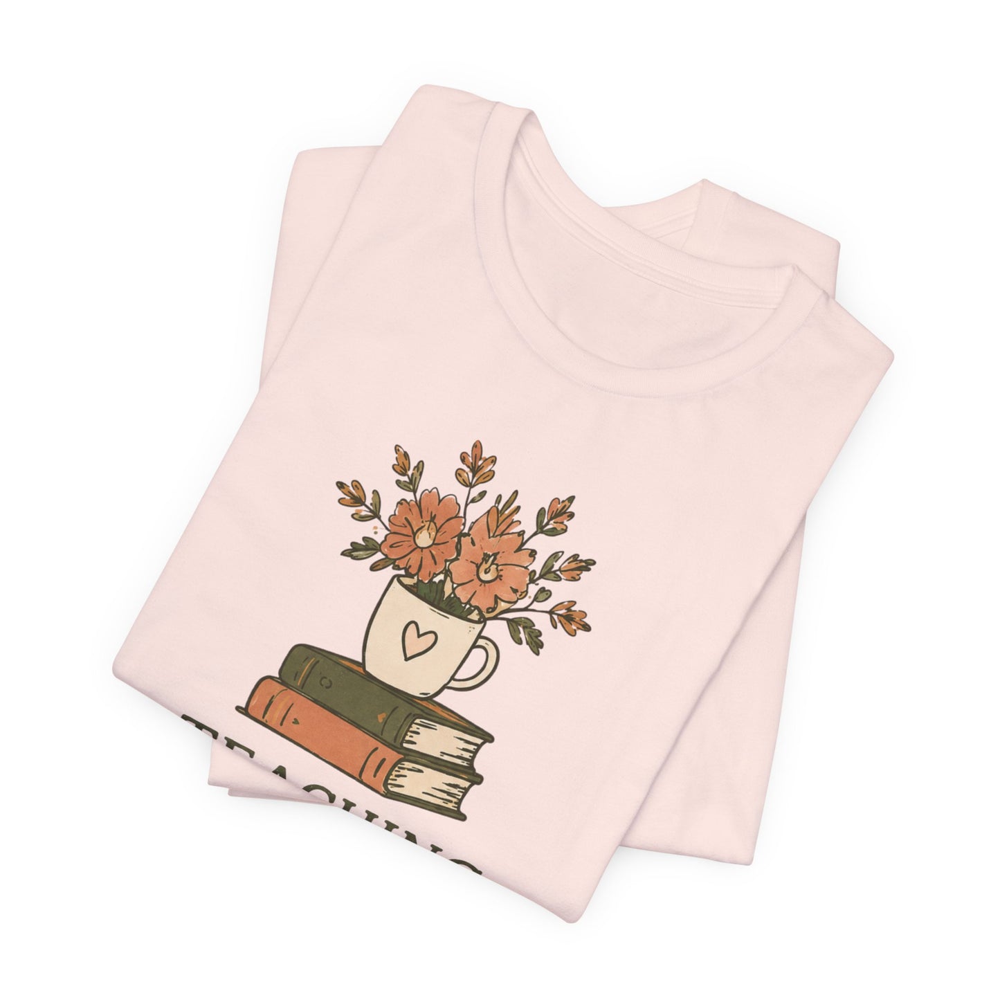 Teaching With Purpose Tee — Floral Teacher Appreciation T‑Shirt