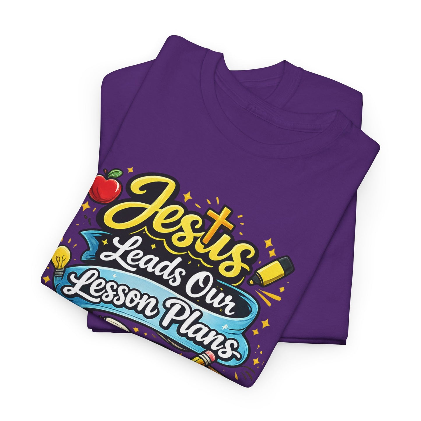Jesus Leads Our Lesson Plans Homeschool Tee