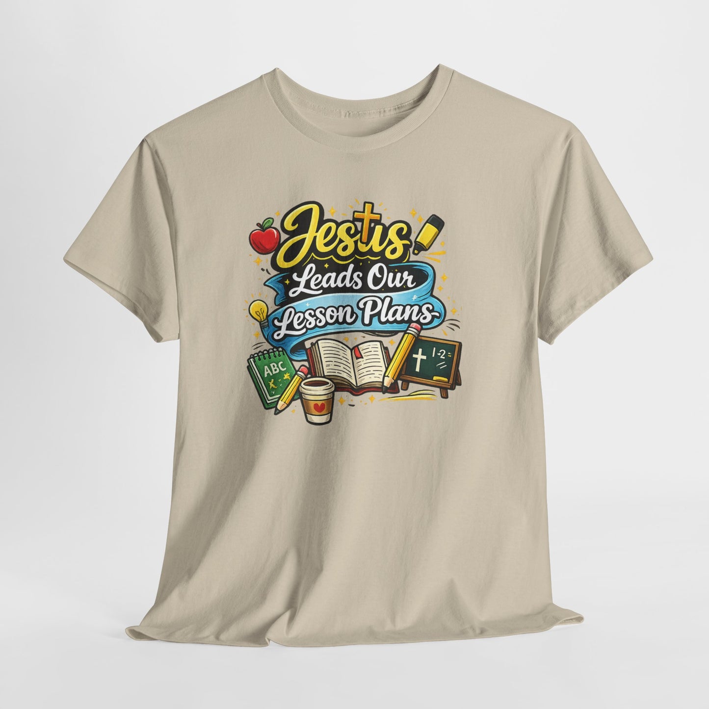 Jesus Leads Our Lesson Plans Homeschool Tee