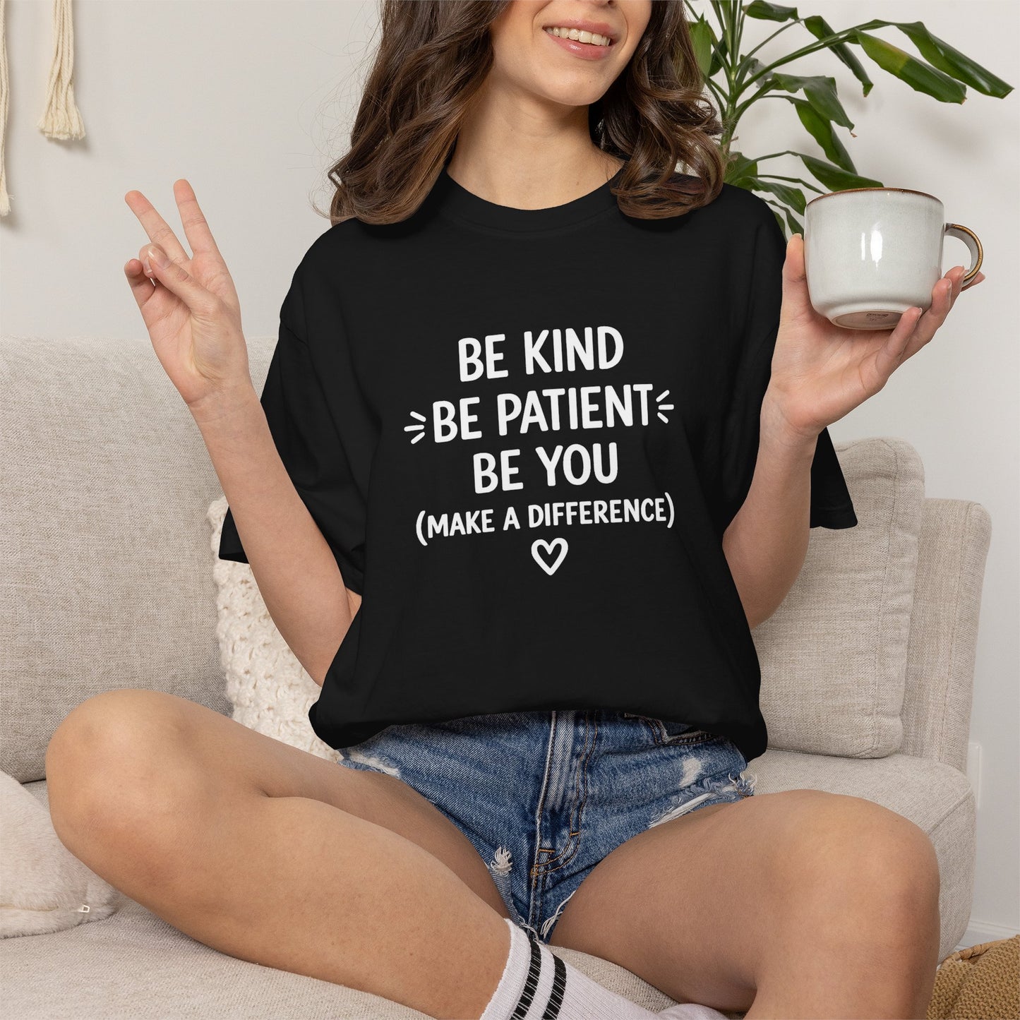 Be Kind Be Patient Be You Shirt, Teacher Appreciation Gift, Homeschool Mom Tee, Comfort Colors 1717, Kindergarten Teacher Shirt